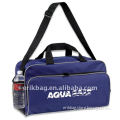 600D Polyester Blue Travel Luggage Duffel Bag